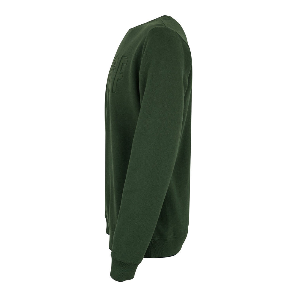 Mens Tonal Crew Sweatshirt Green