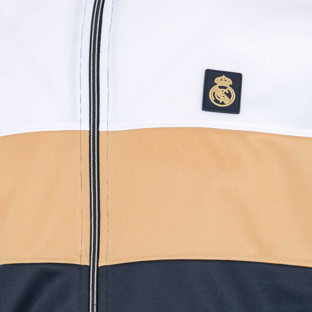Mens Track Top Navy/Sand