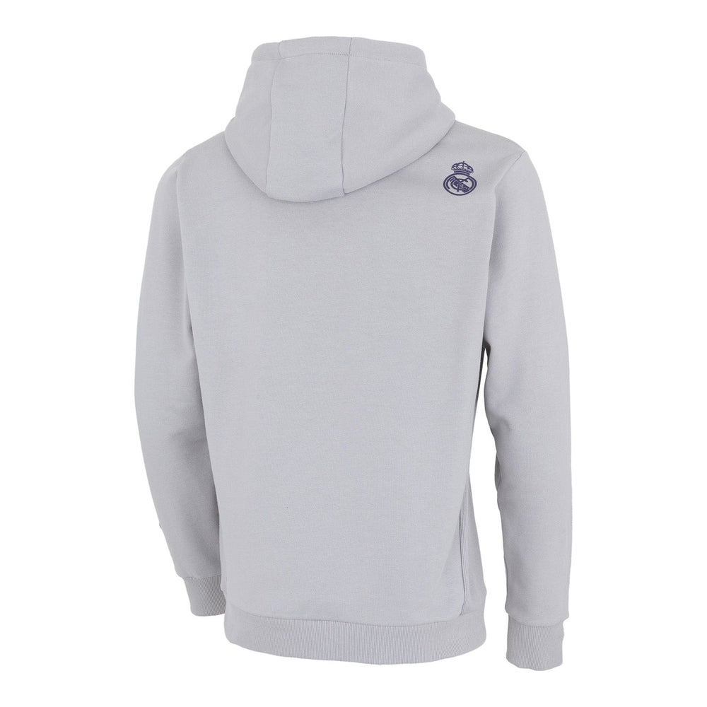 Mens Text Hoody Grey/Purple