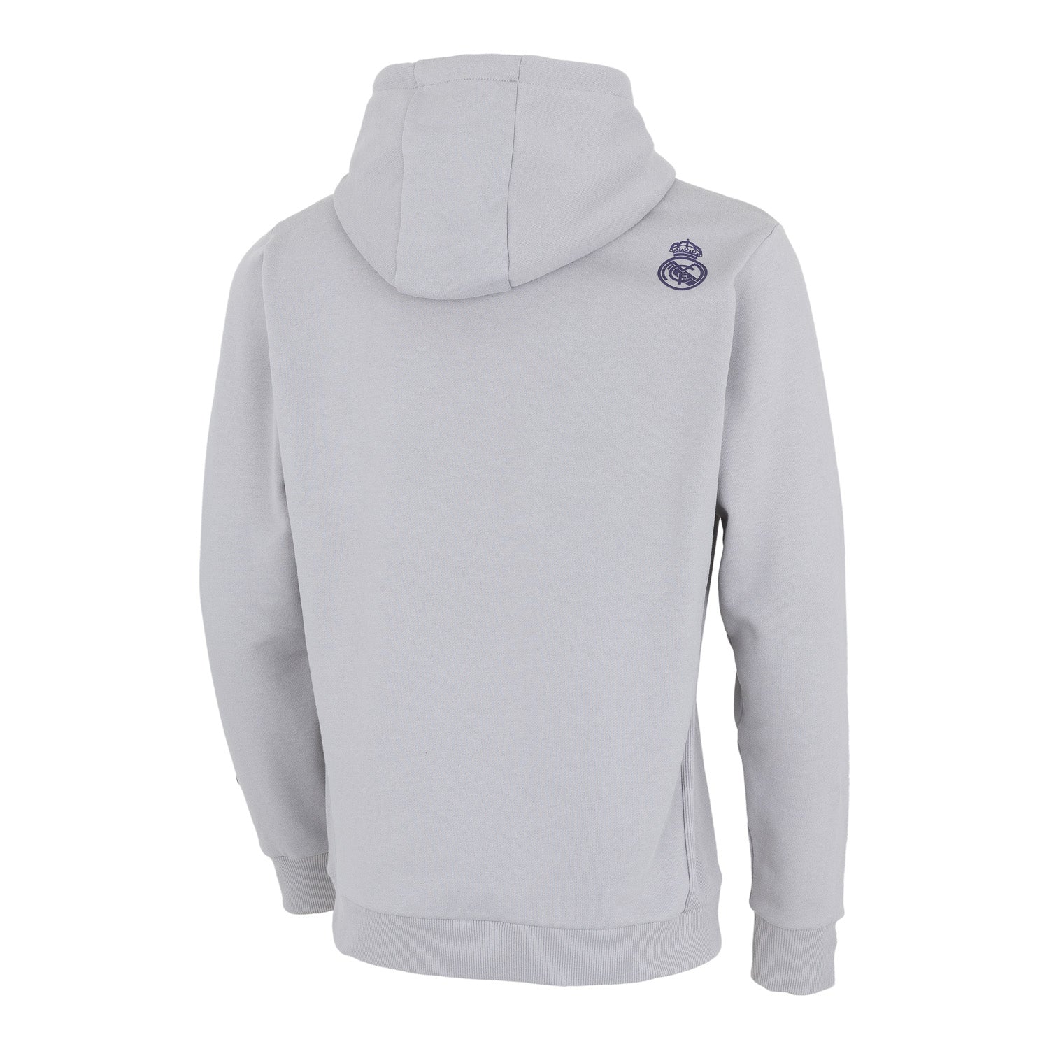 Mens Text Hoody Grey/Purple