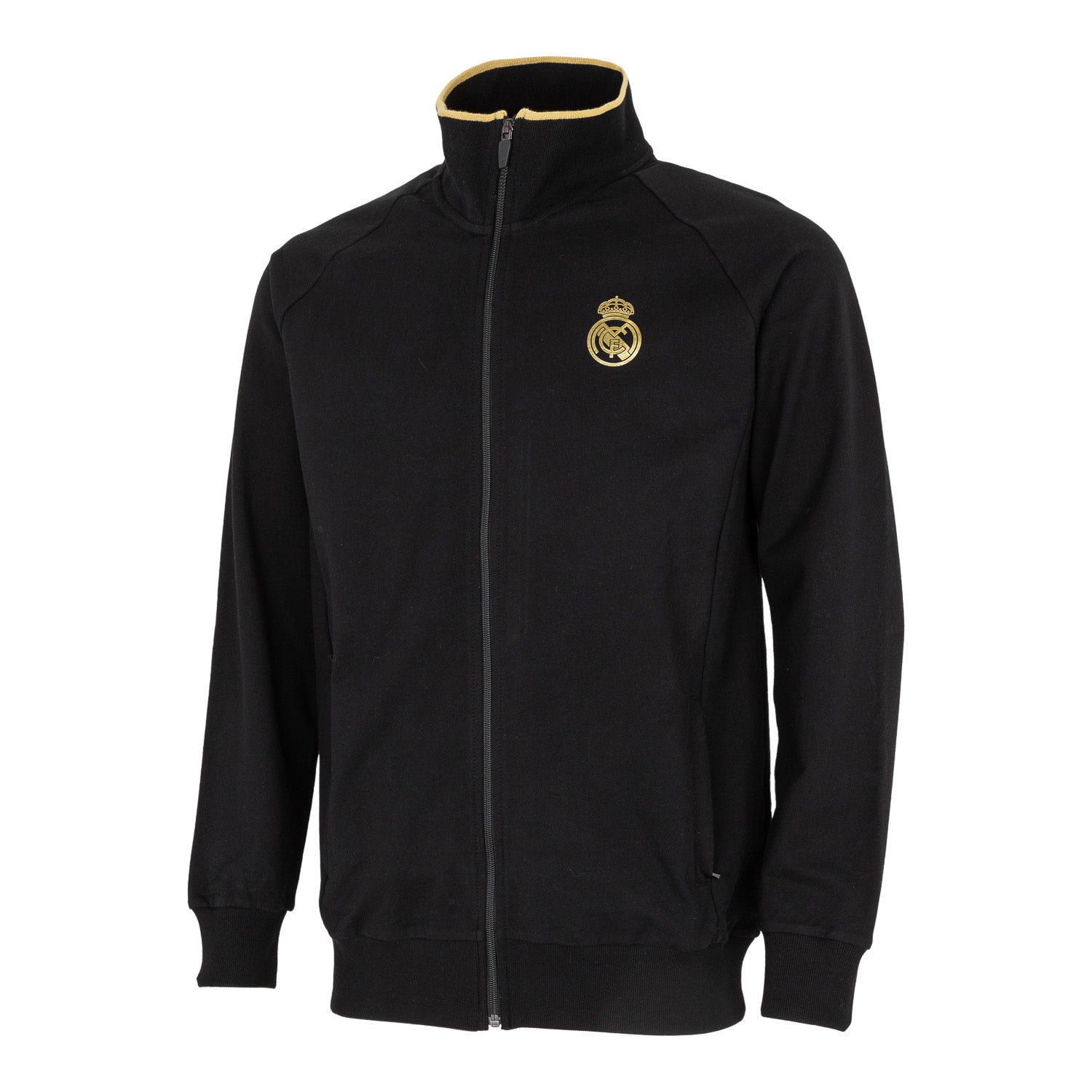 Mens Black & Gold Track Top – The Official Real Madrid CF Online Store