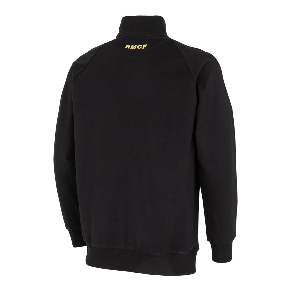 Mens Black & Gold Track Top