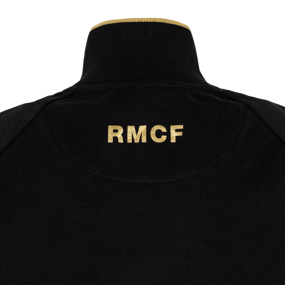 Mens Black & Gold Track Top