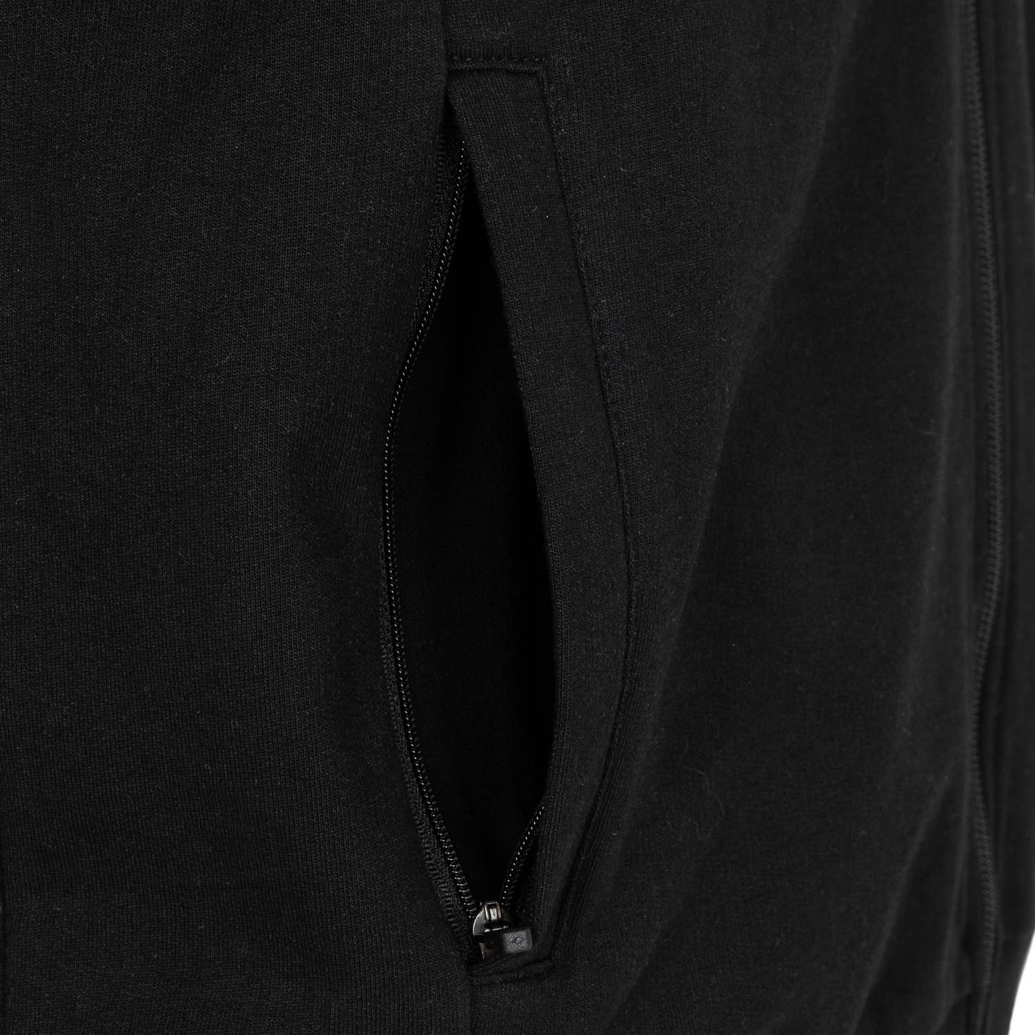 Mens Black & Gold Track Top