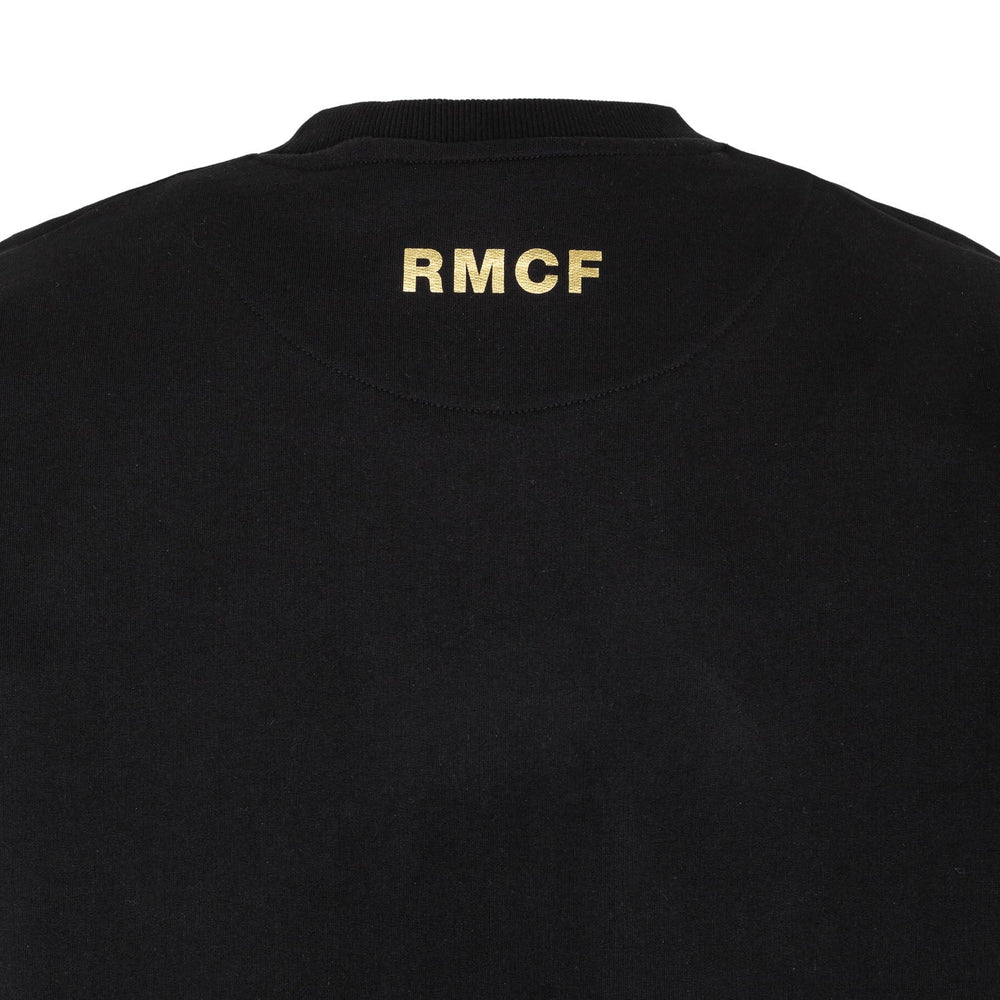 Mens Black & Gold Crew Sweatshirt