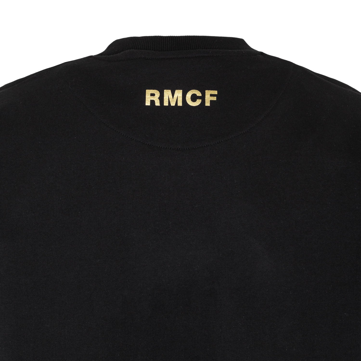 Mens Black & Gold Crew Sweatshirt