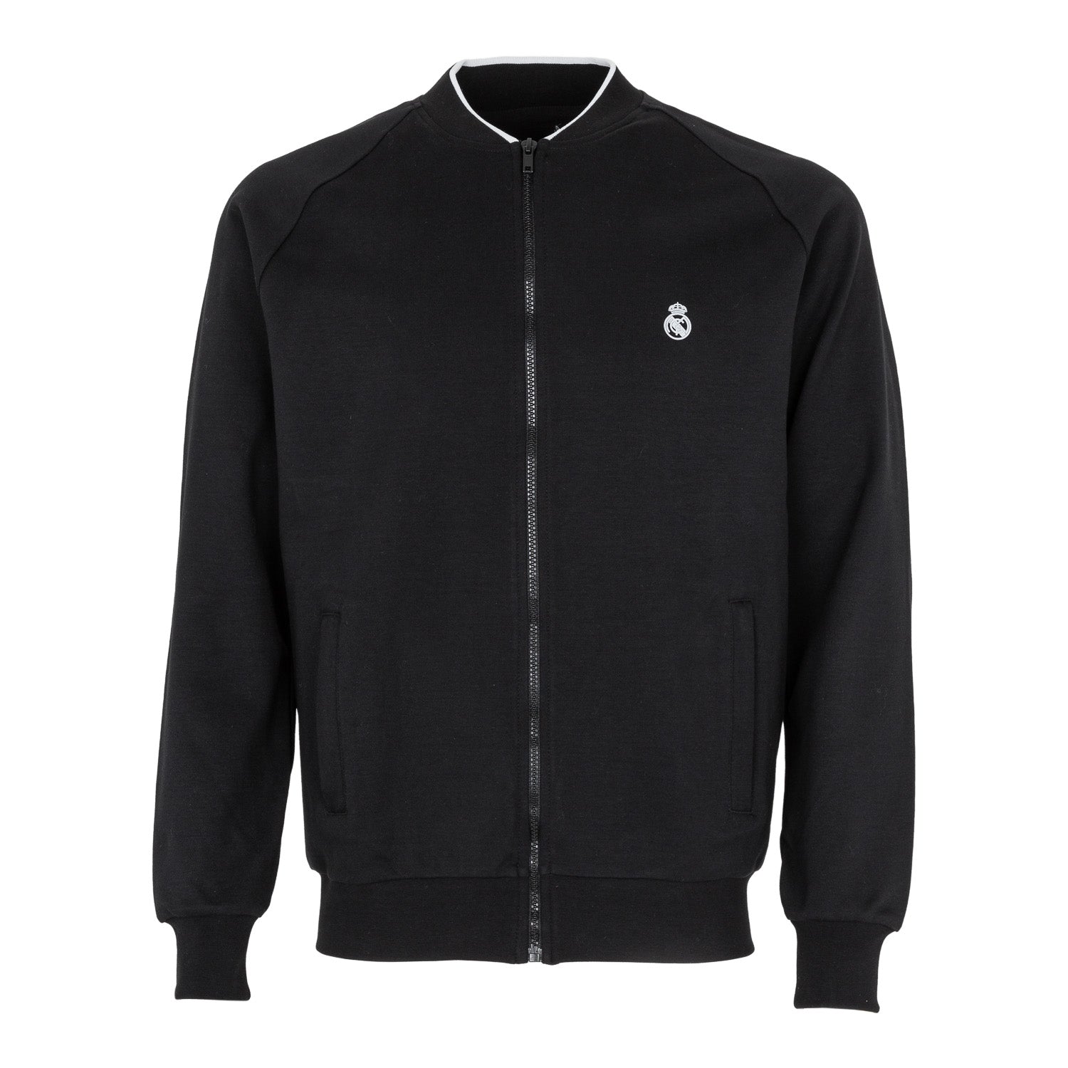Mens Signature Track Top Black – Official Real Madrid Store