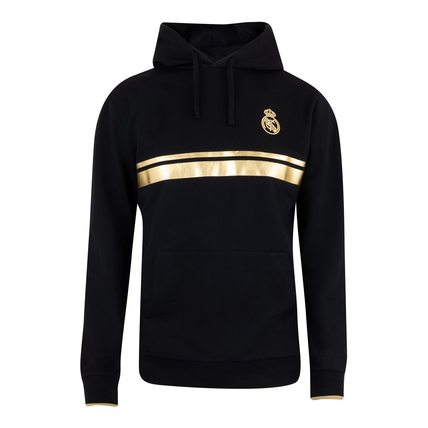 Mens Black & Gold Crew Sweatshirt – The Official Real Madrid CF