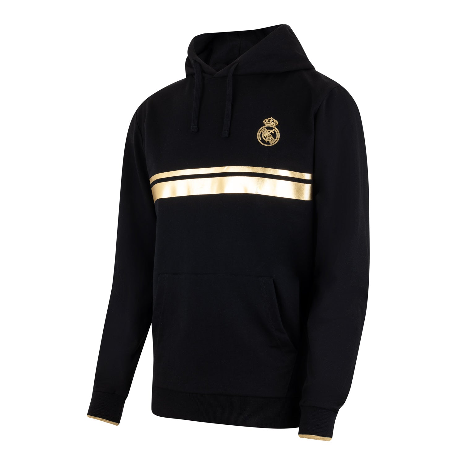 Mens Black & Gold Hoodie