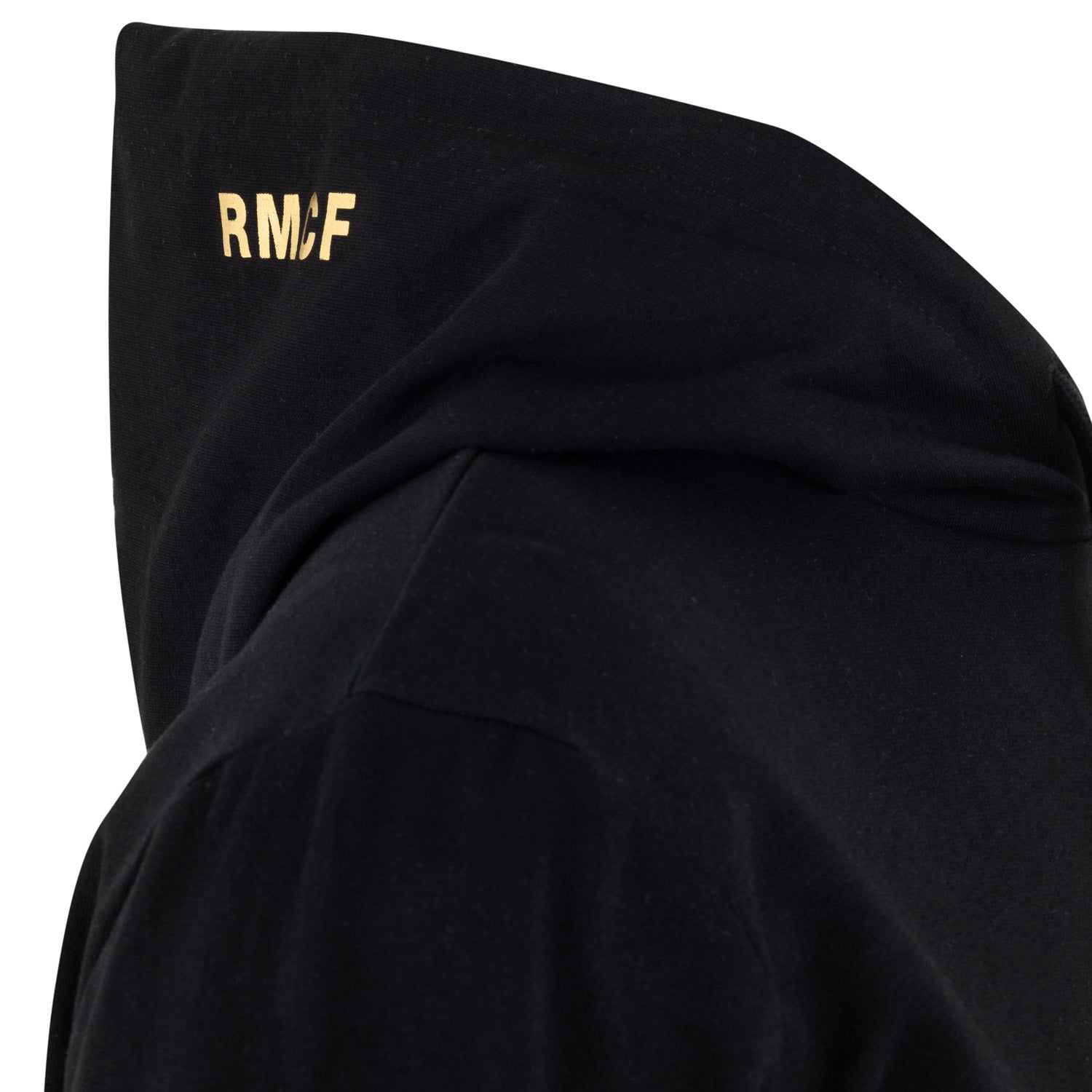 Mens Black & Gold Hoodie