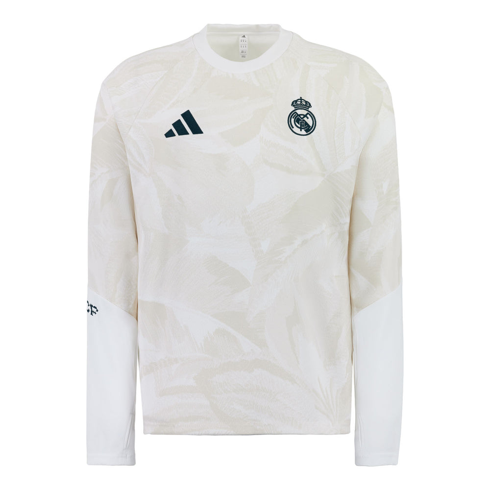 Mens adidas x FARM Rio Warm Up Sweatshirt 26/27 White