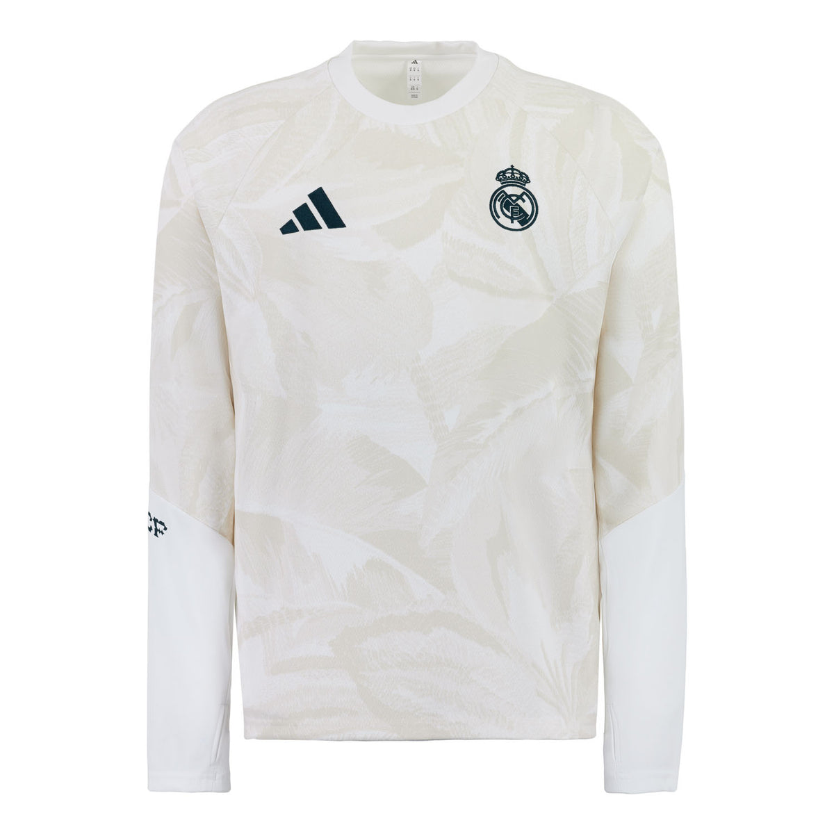 Mens adidas x FARM Rio Warm Up Sweatshirt 26/27 White