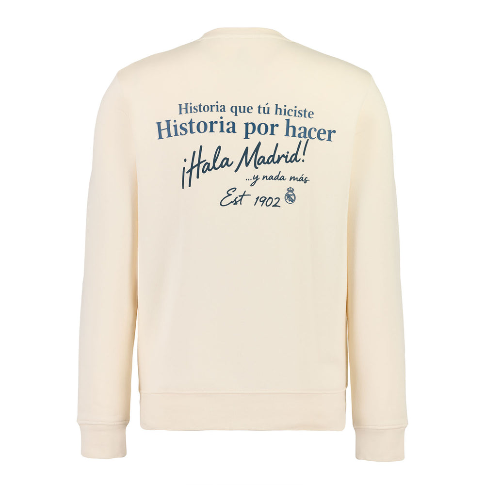 Mens Hala Madrid Crew Beige