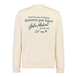 Mens Hala Madrid Crew Beige