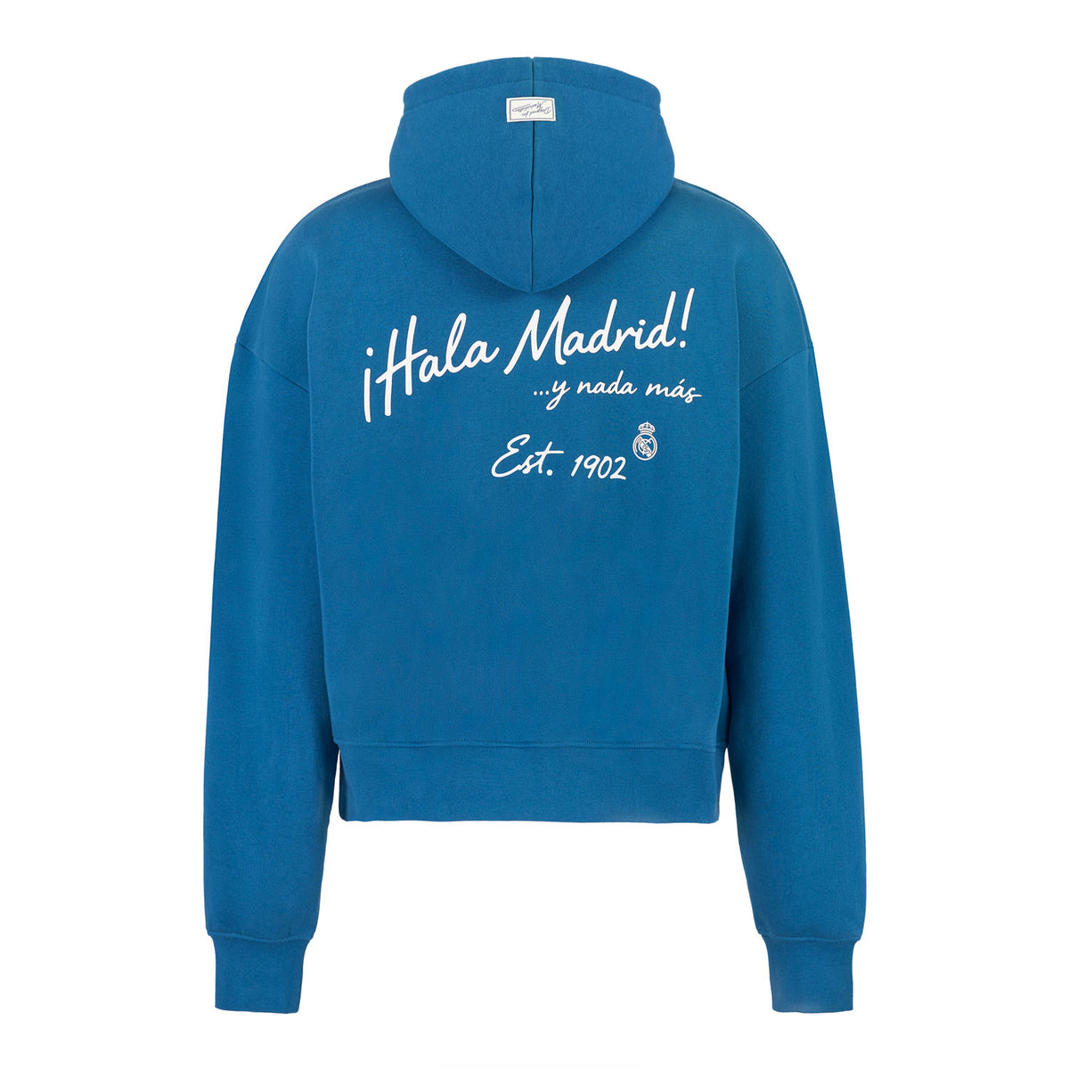 Sweat à Capuche Homme Hala Madrid Bleu Pétrole