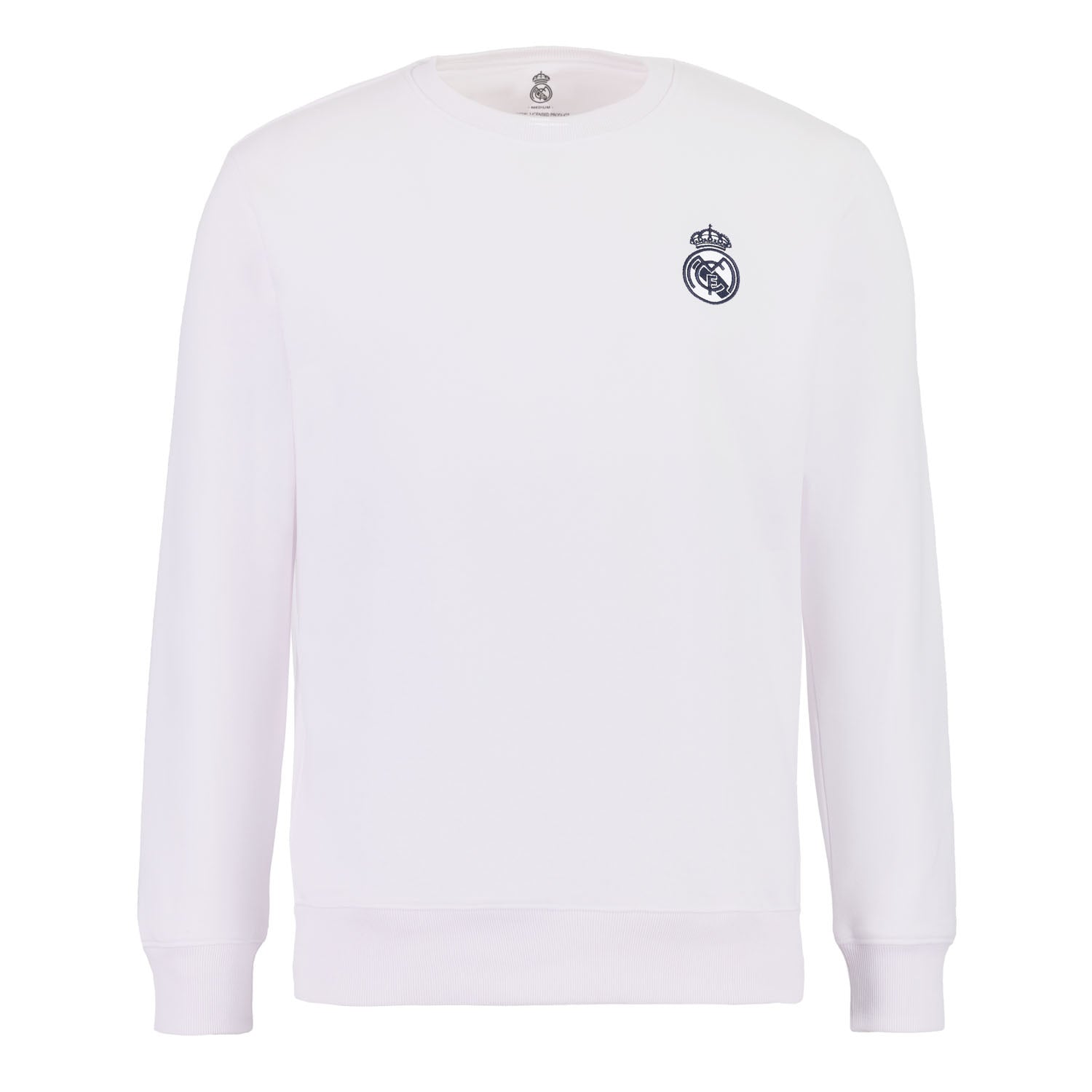 Sudadera Hombre Essentials RM 26 Algodón Blanca