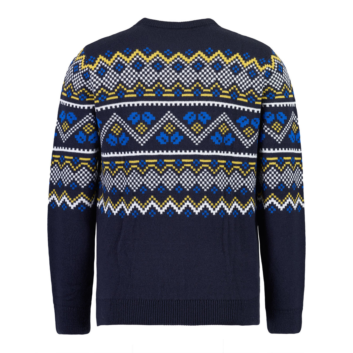 Pull de Noël Homme Écusson Real Madrid Bleu Marine