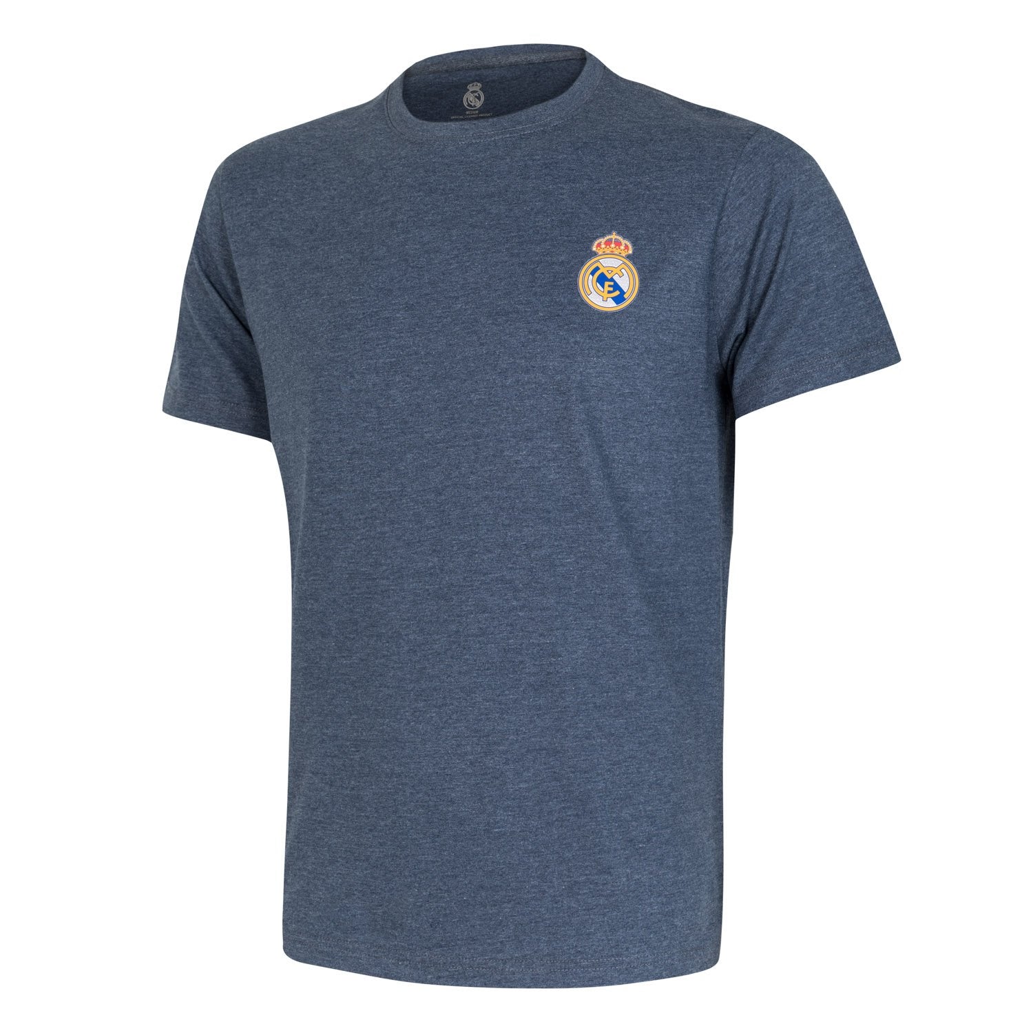 Mens Essentials Color Crest T-Shirt Blue Blend
