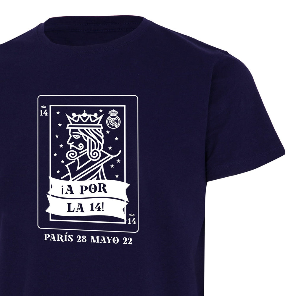 Mens A Por La 14 T-Shirt Navy