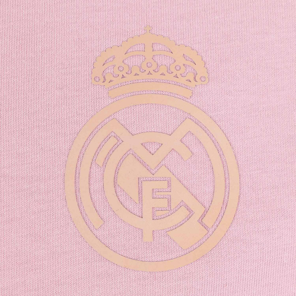 Sakura Unisex Cross Neck Stitch T-Shirt Pink