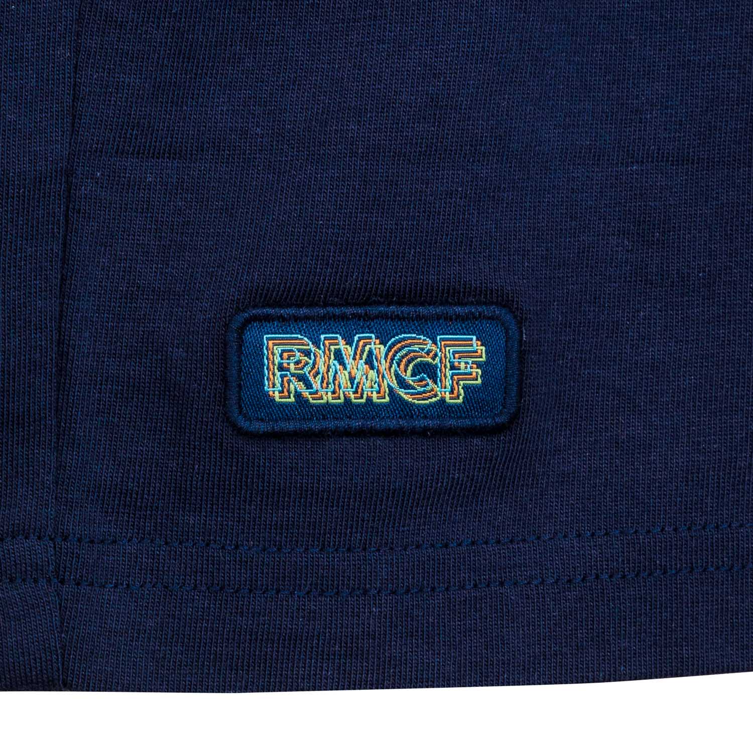 Bernabéu Neon Lights Mens RMCF Print T-Shirt Navy