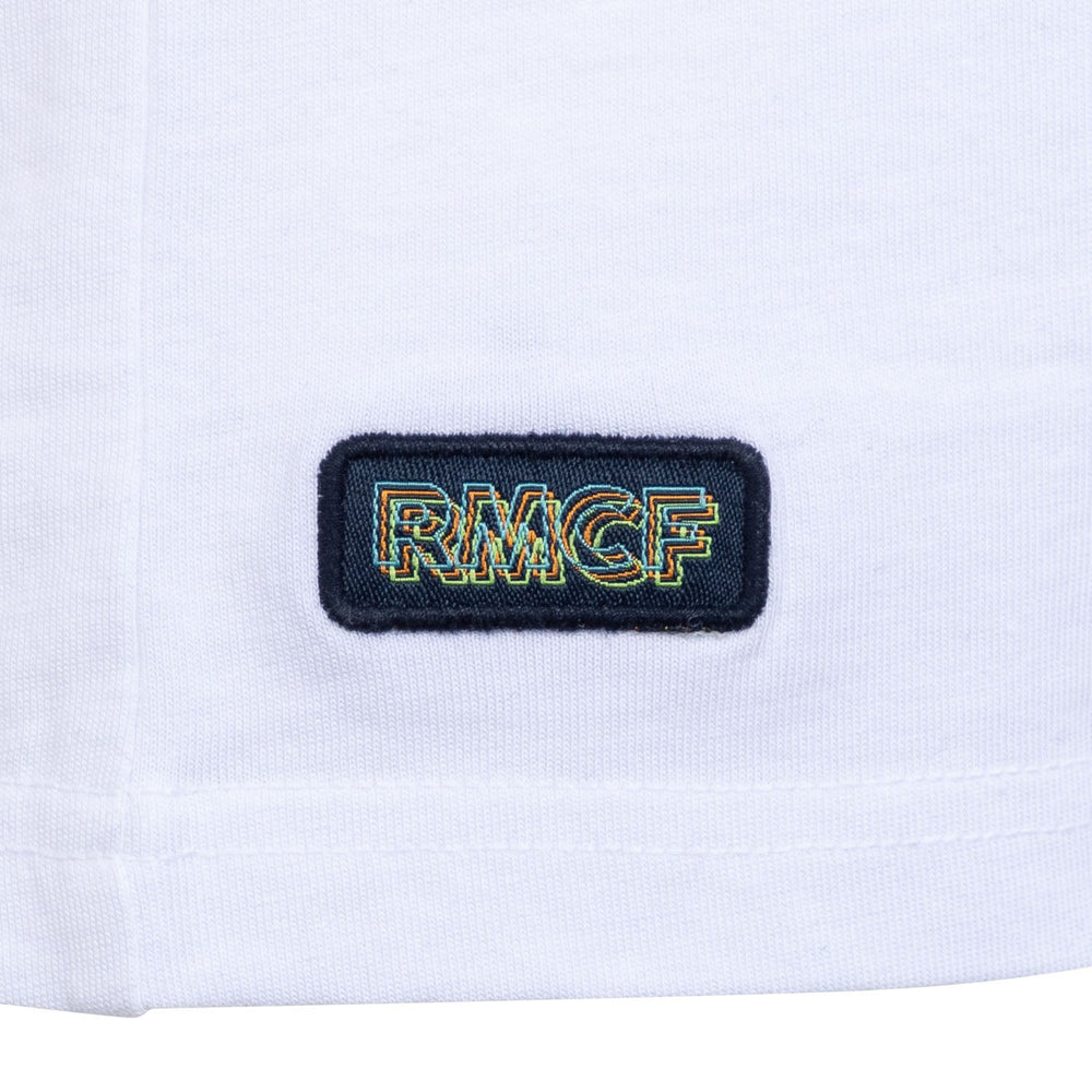 Bernabéu Neon Lights Mens RMCF Print T-Shirt White