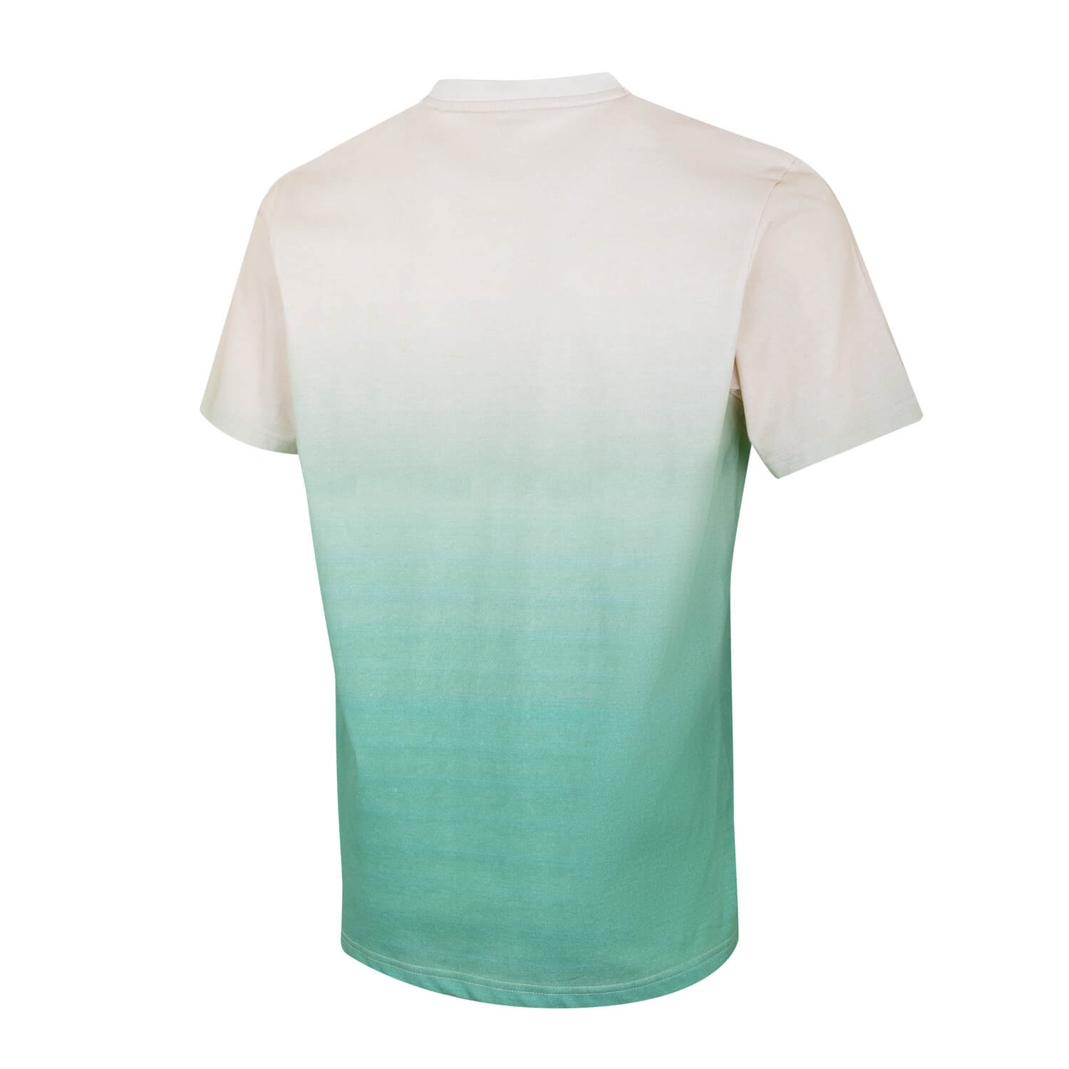 Sunset Festival Mens Ombre Print T-Shirt White