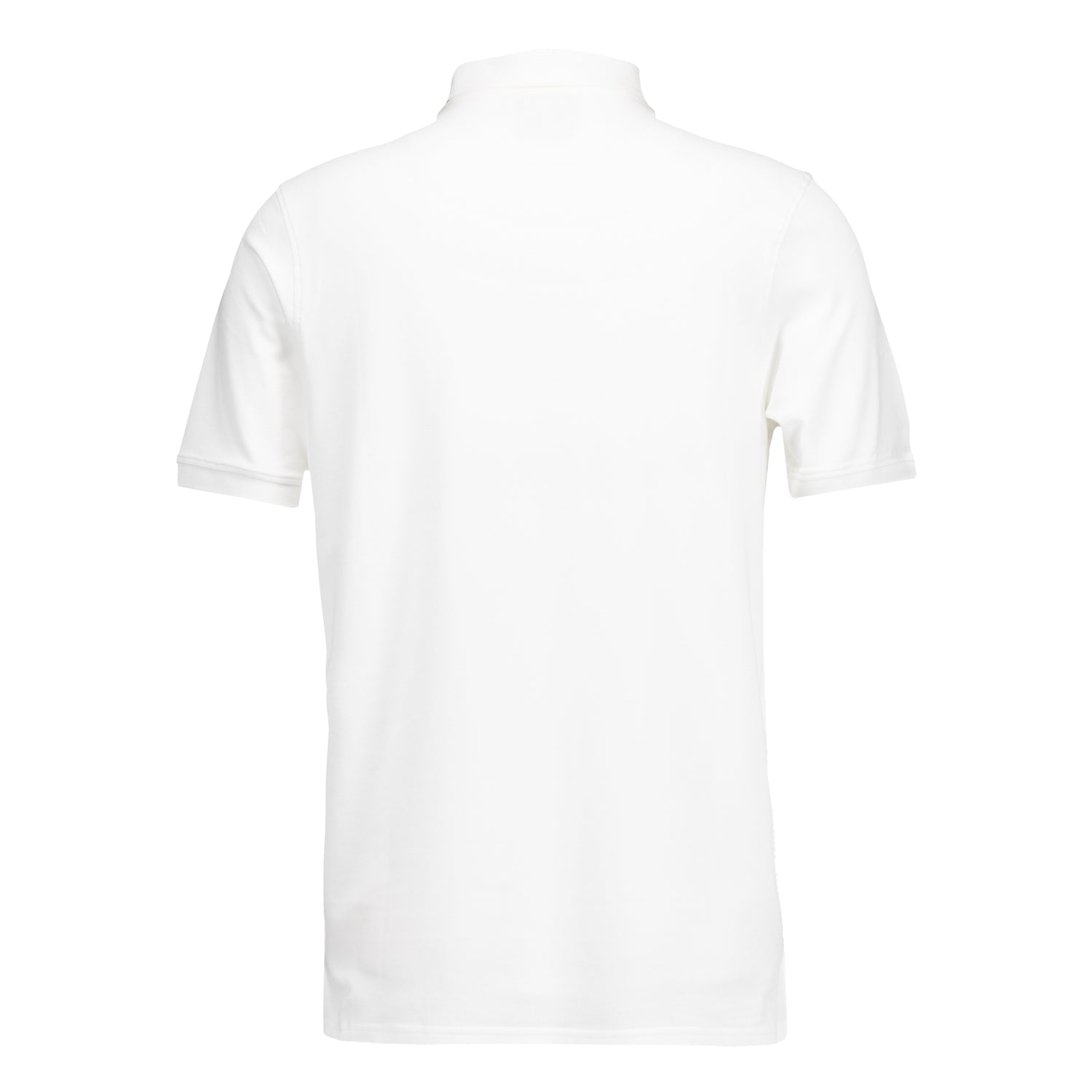 Mens ECO Essentials Real Madrid Color Crest Polo White