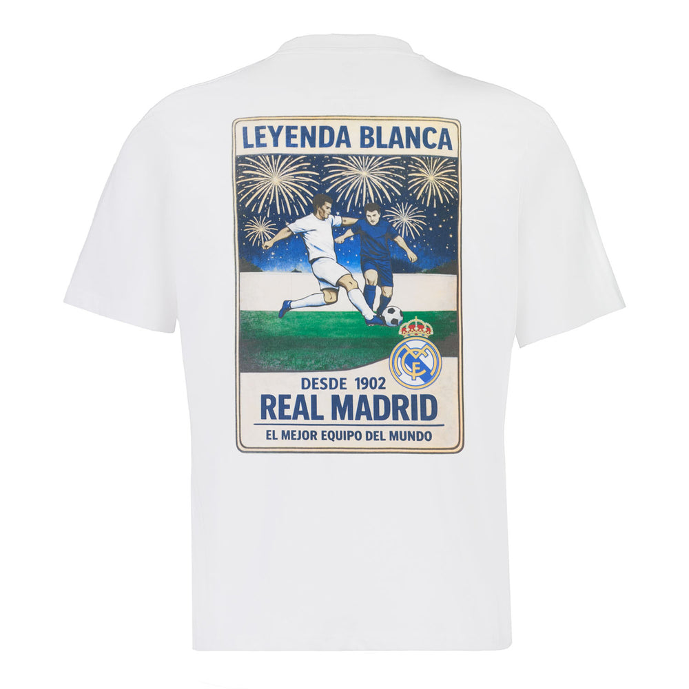 Mens Retro Match T-shirt White