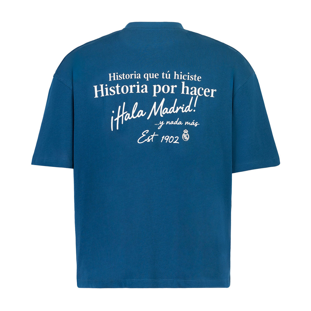 Mens Hala Madrid T-shirt Blue