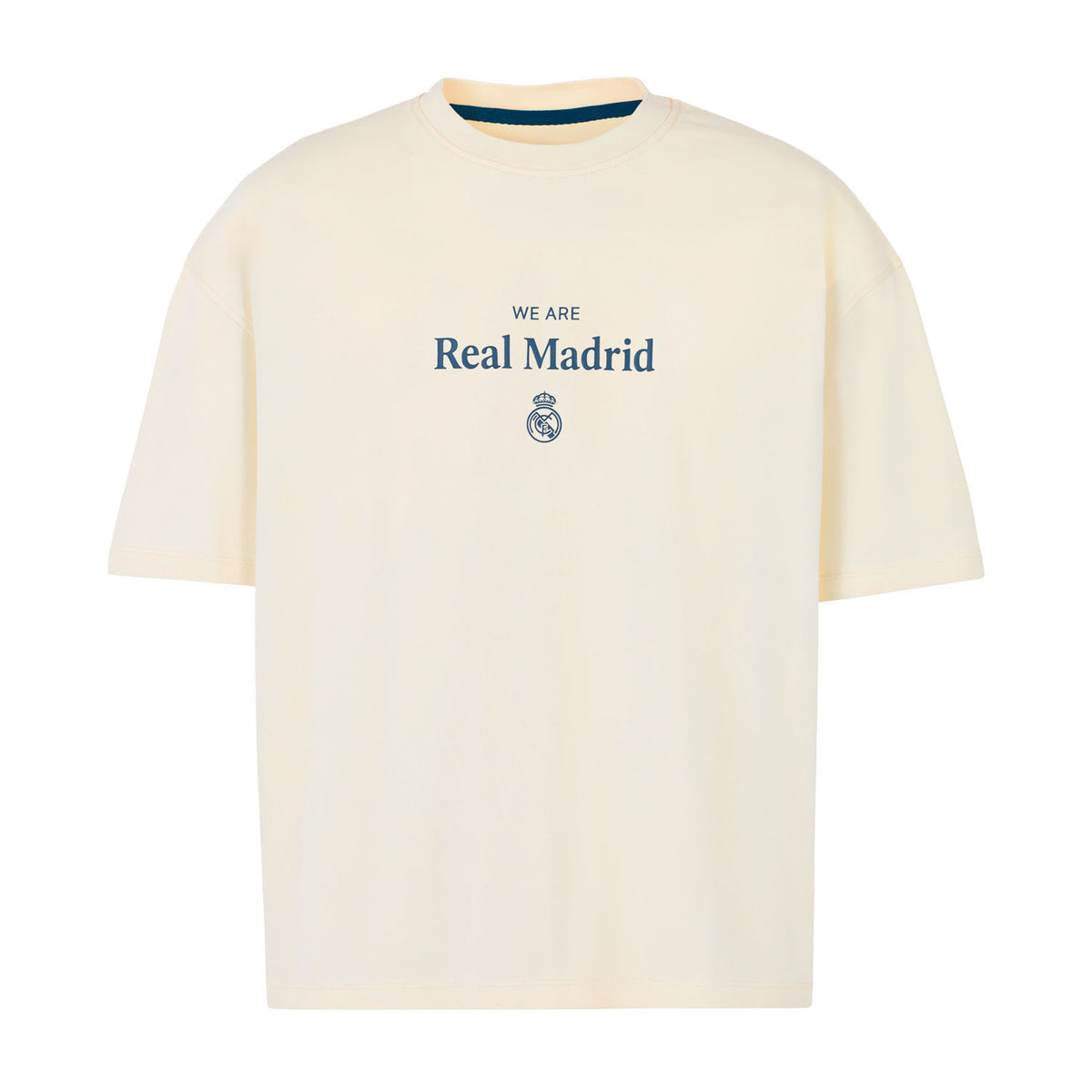 Mens Hala Madrid T-shirt Beige