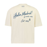 Mens Hala Madrid T-shirt Beige
