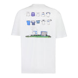 Mens Backyard Matchday T-shirt White