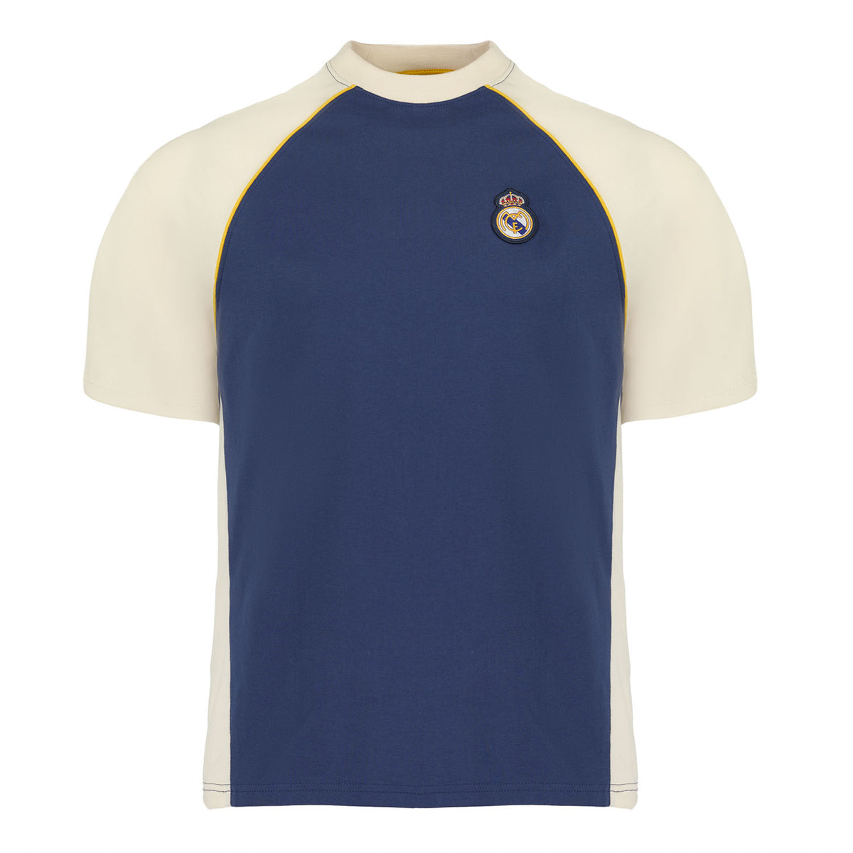 Camiseta Cuello Redondo Hombre Mens Legacy Azul/Beige