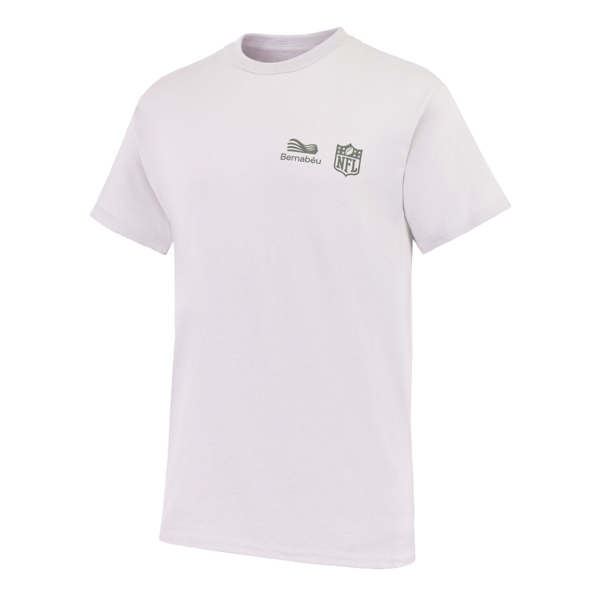 Mens Bernabéu x NFL 100% Cotton T-Shirt Beige