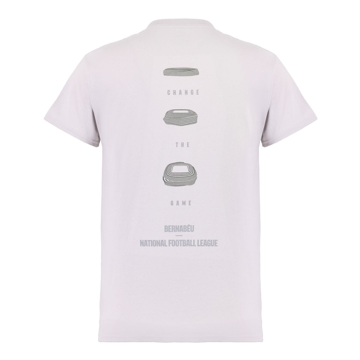 Mens Bernabéu x NFL 100% Cotton T-Shirt Beige