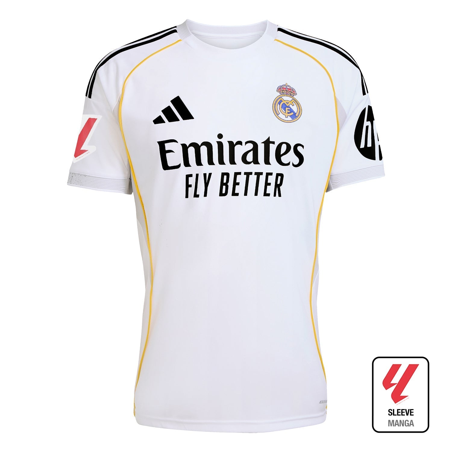 Dragon Mens Home Jersey 25/26 White – Official Real Madrid Store