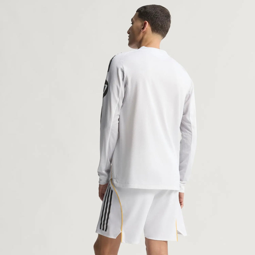 Mens Home Authentic Long Sleeve Jersey 25/26 White