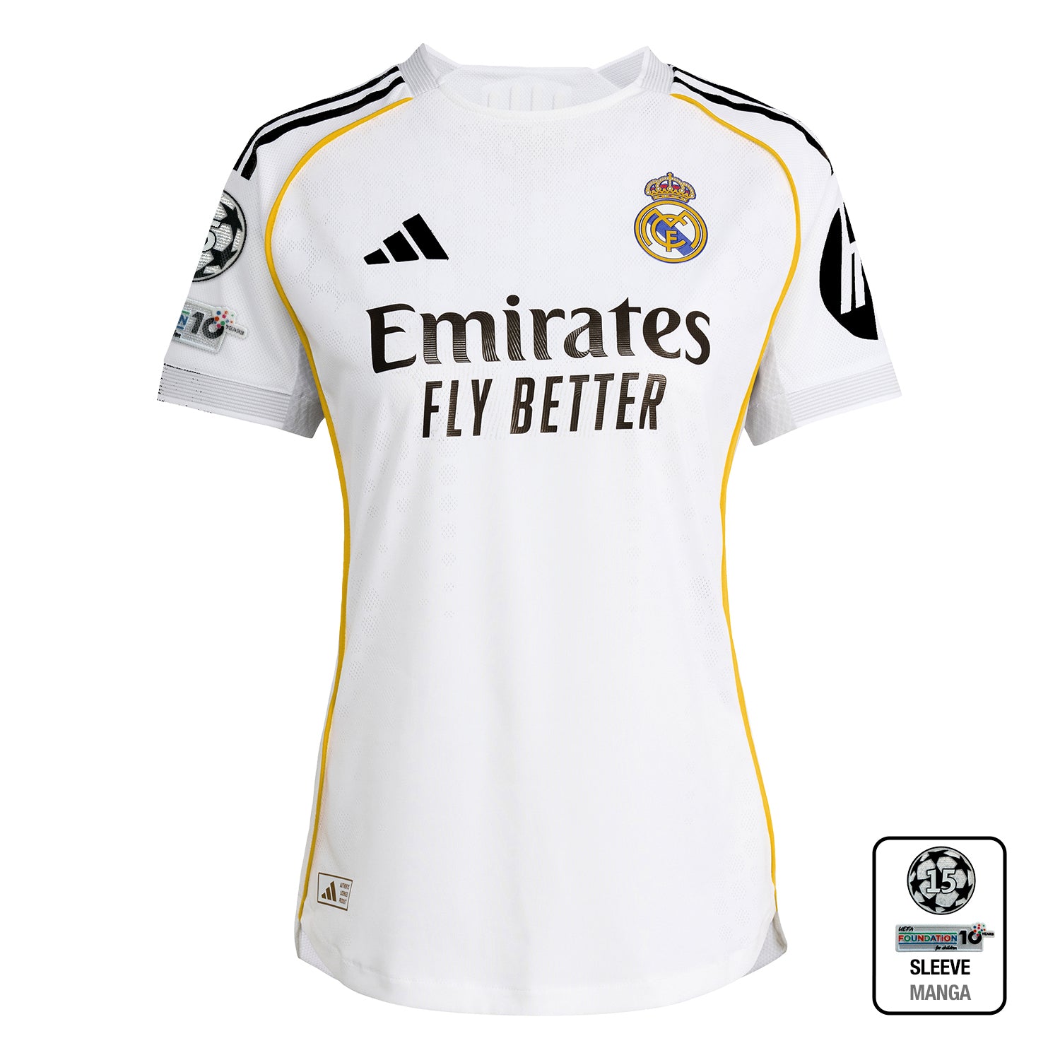 Camiseta Authentic Mujer Primera Equipación Blanca 25/26