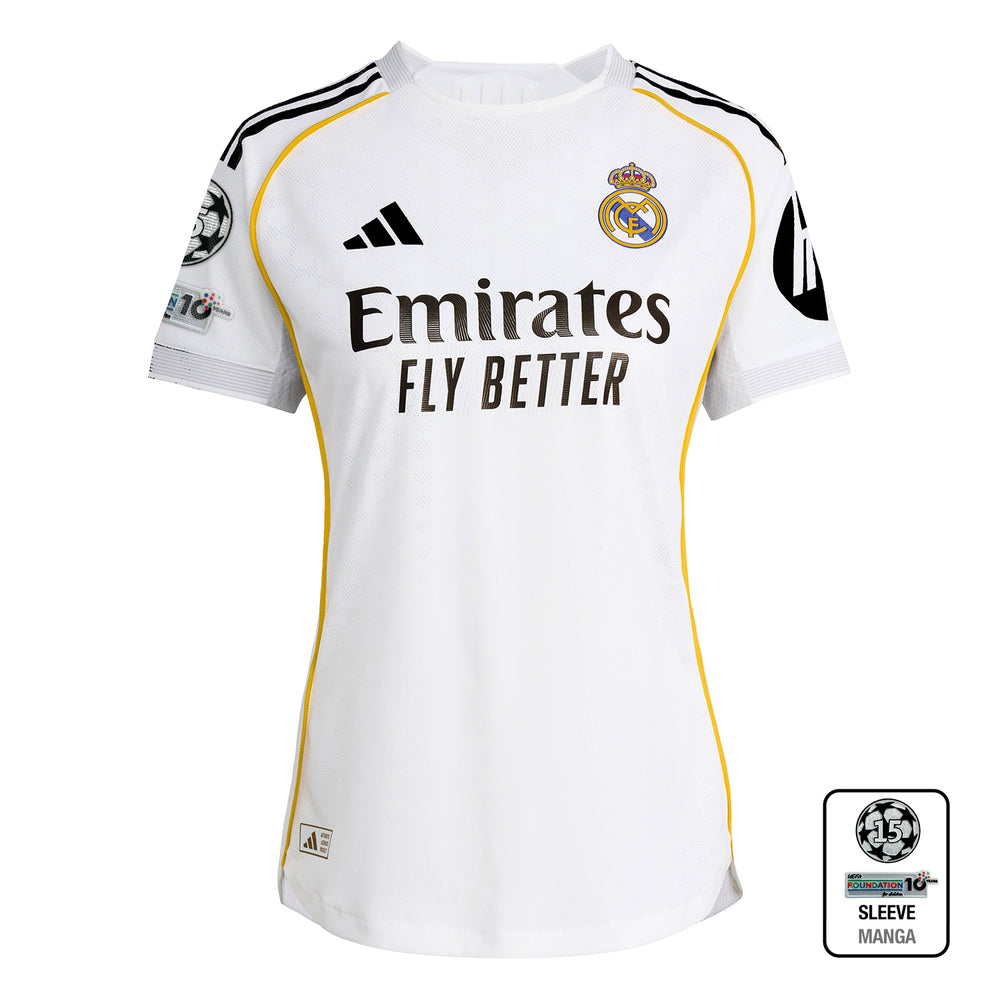 Camiseta Authentic Mujer Primera Equipación Blanca 25/26