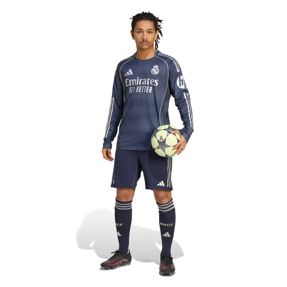 Camiseta Authentic Manga Larga Hombre Segunda Equipación 25/26 Azul Marino