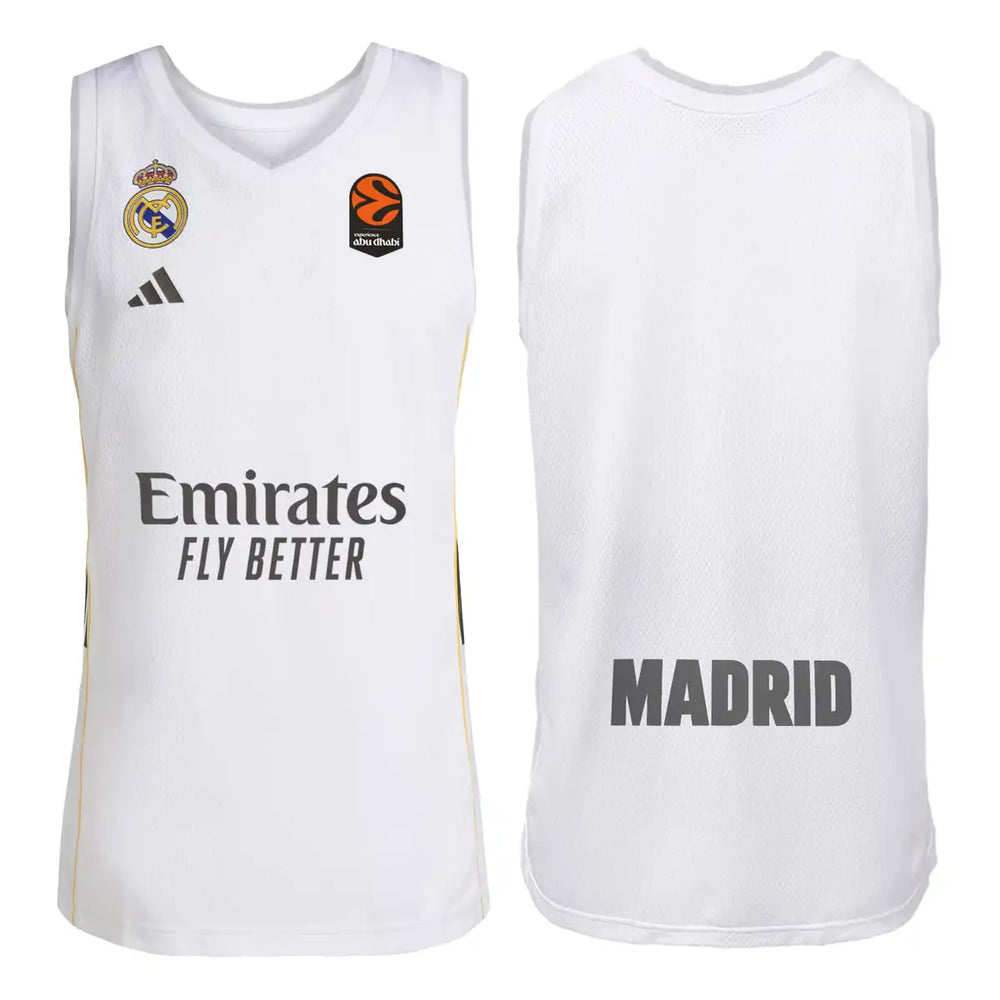 Mens Home Basketball Shirt 25/26 White