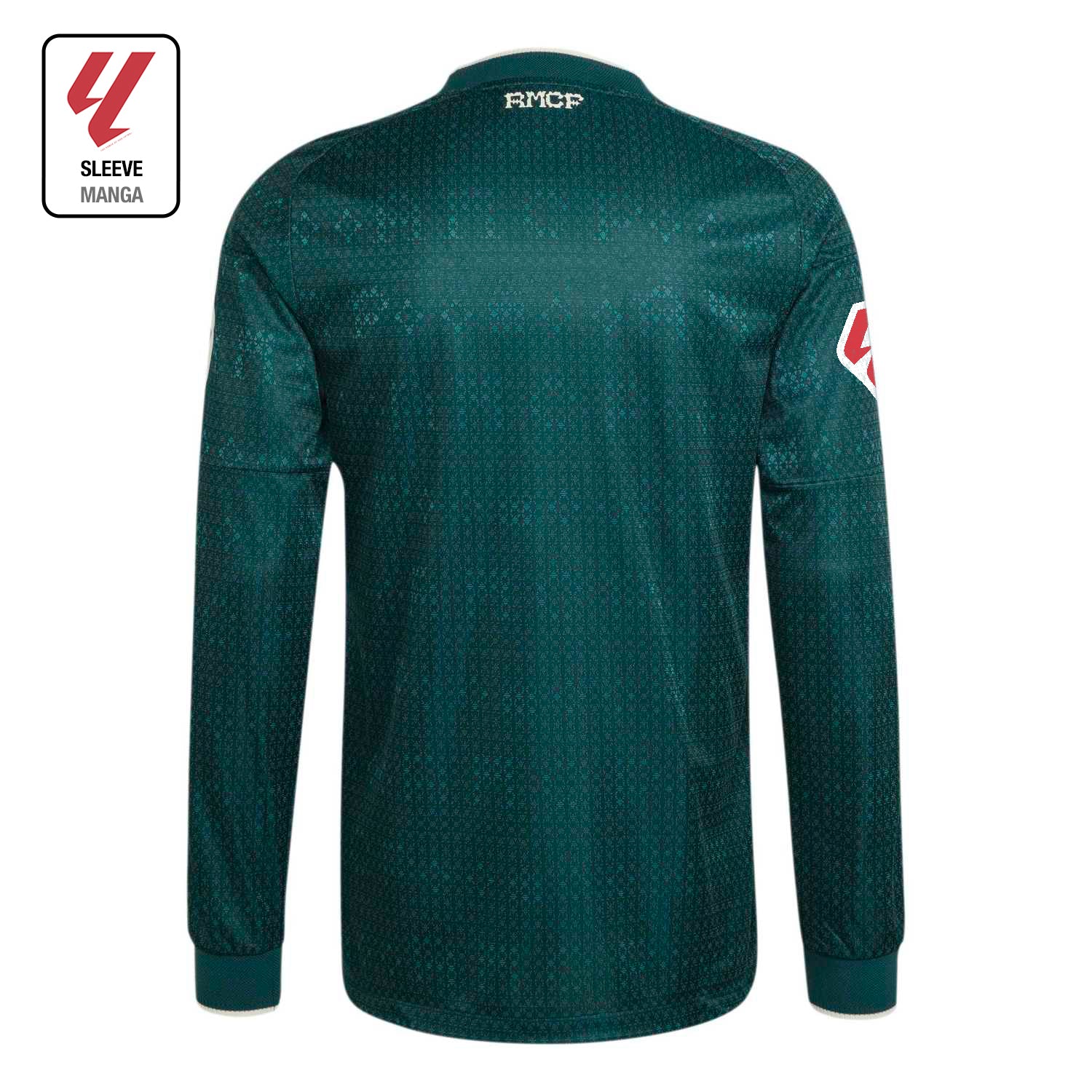 Mens Away Authentic Jersey Long Sleeve Green 26/27 – Official Real