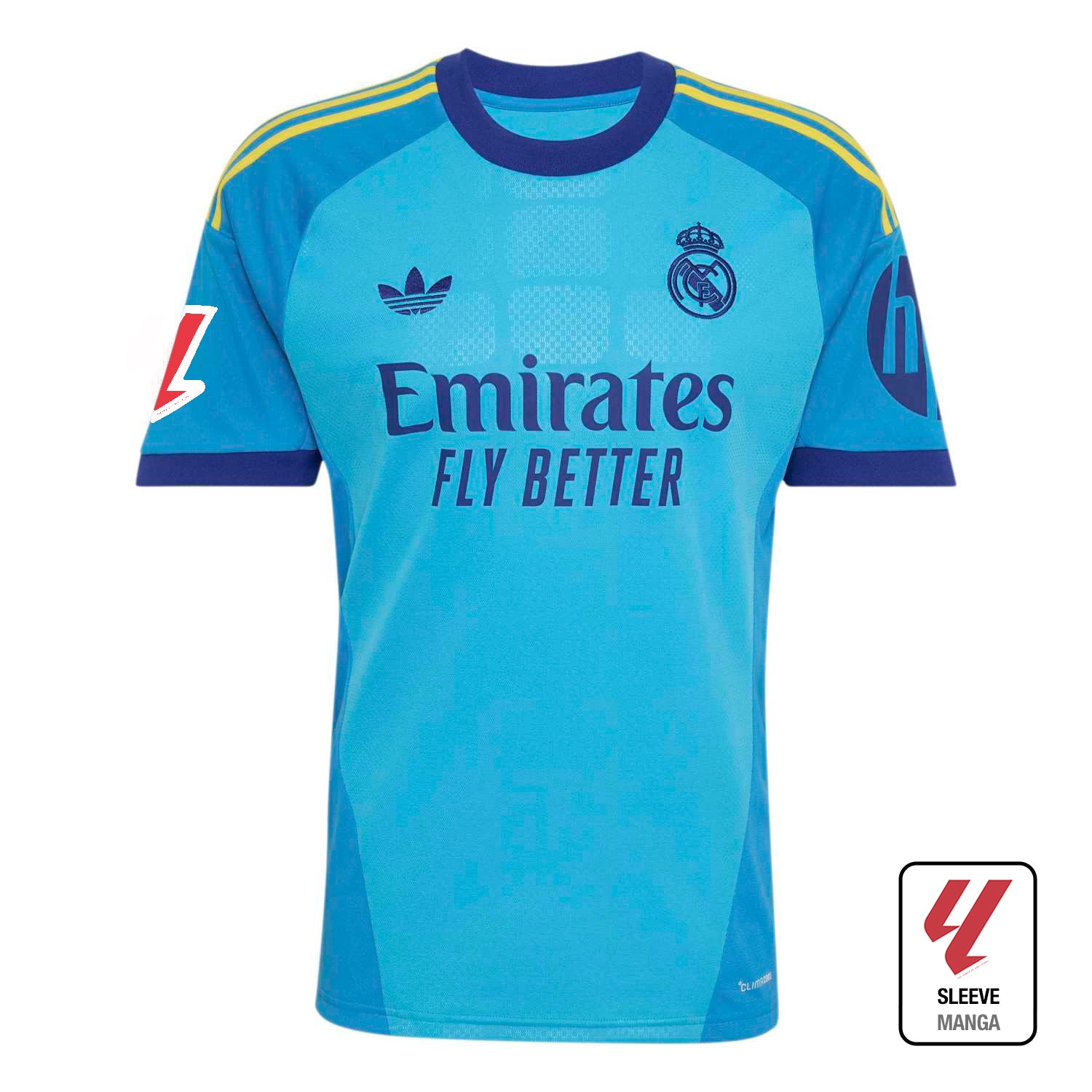 Camiseta Portero Hombre Azul 26/27