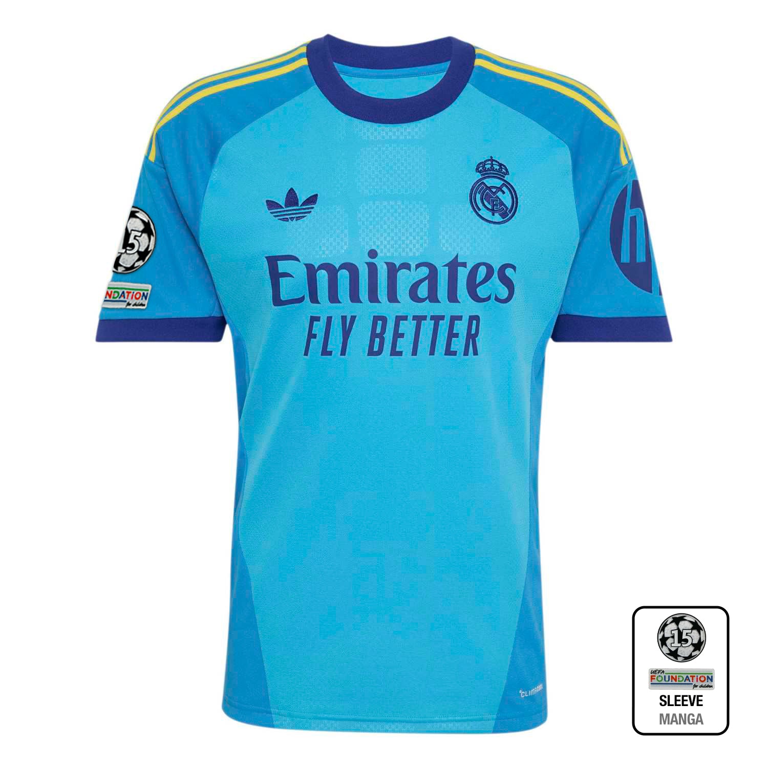 Camiseta Portero Hombre Azul 26/27