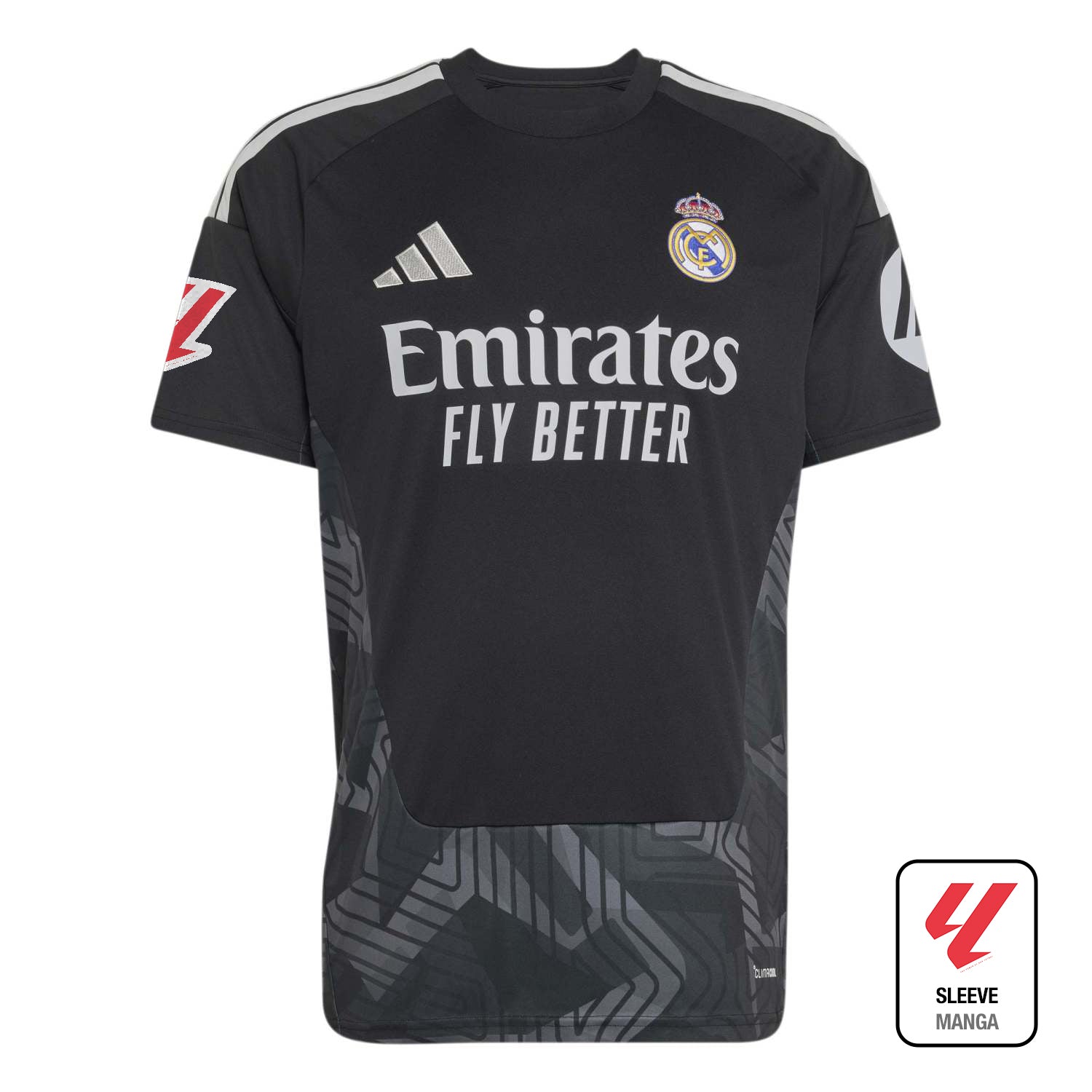 Mens Goalkeeper Jersey 26/27 Black – Official Real Madrid Store