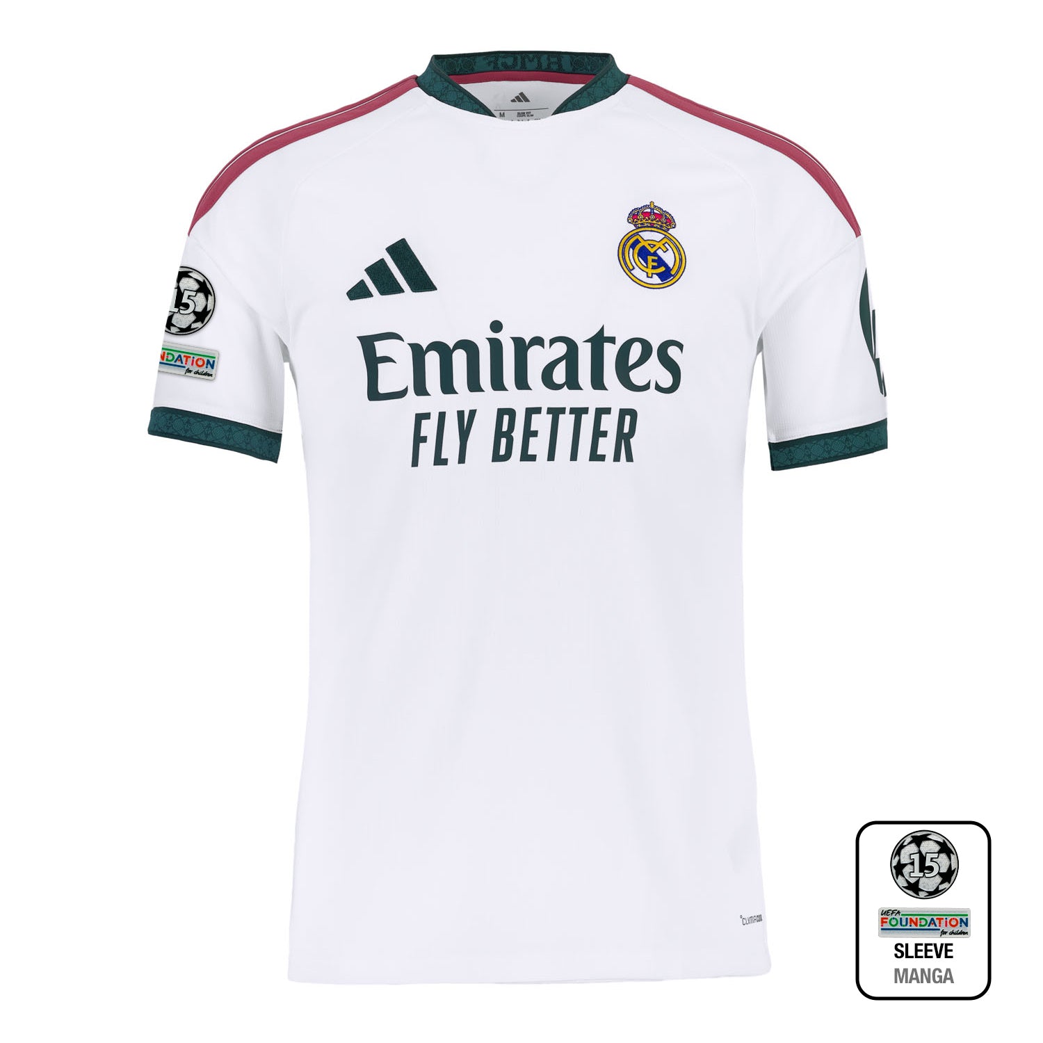 Mens Home Jersey 26/27 White – Official Real Madrid Store