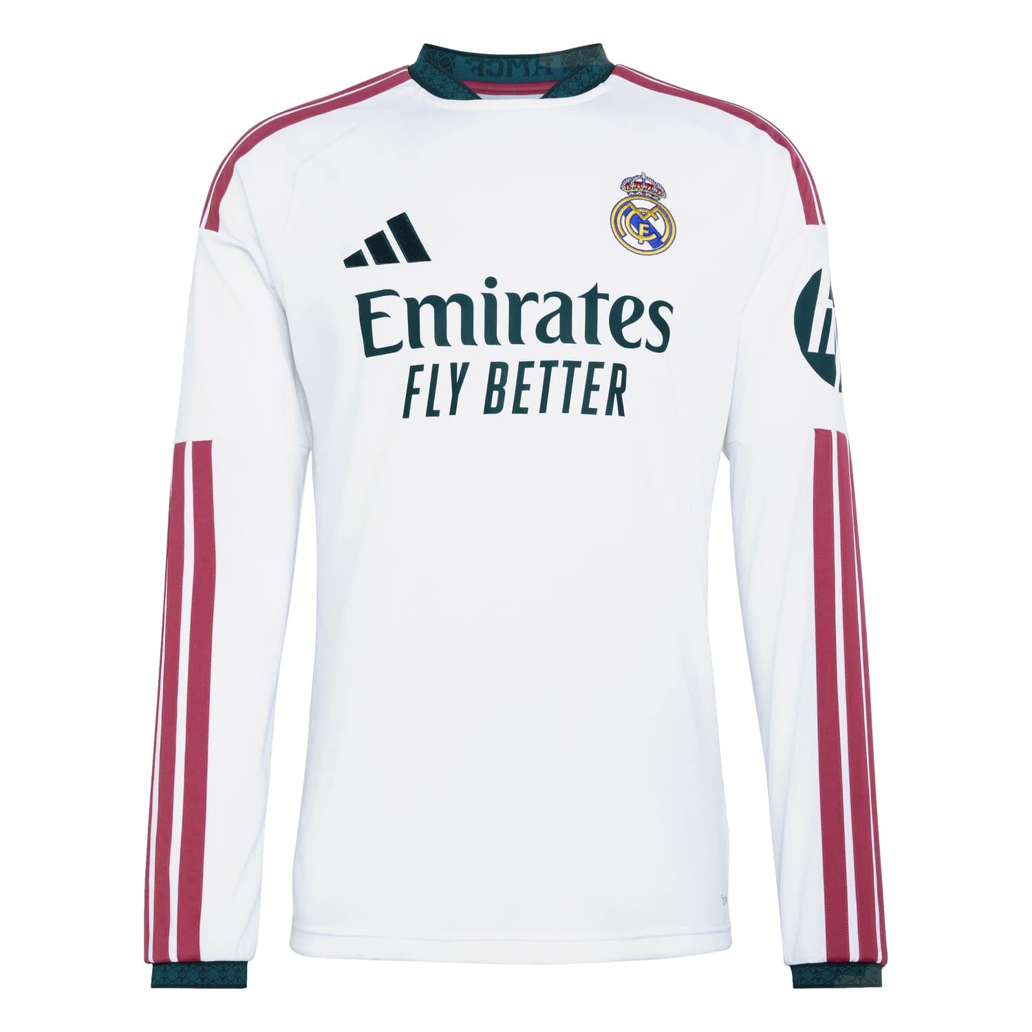  Real Madrid 長袖シャツ Mサイズ Mens Home Long Sleeve Shirt 26/27 White – Official Real Madrid Store