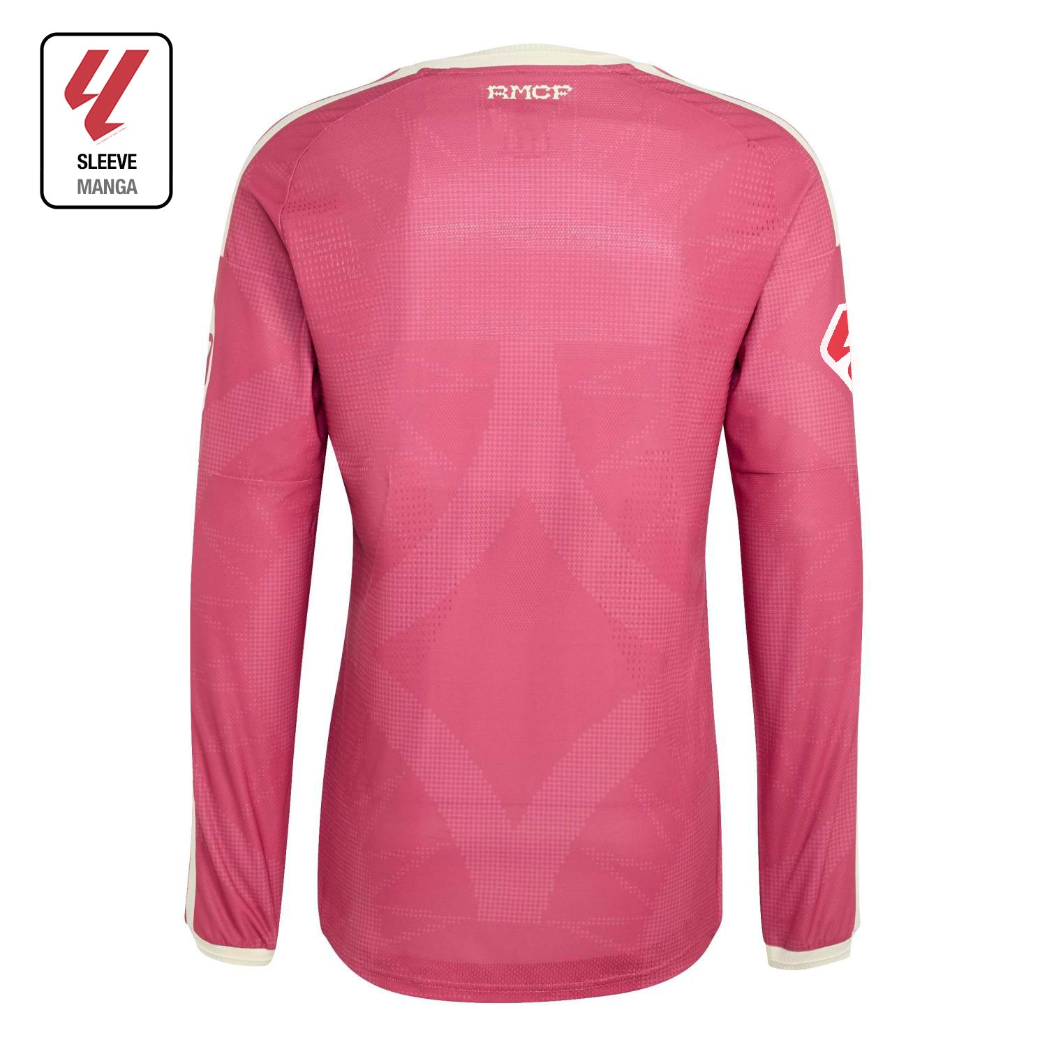 Mens Third Authentic Jersey Long Sleeve Pink 26/27
