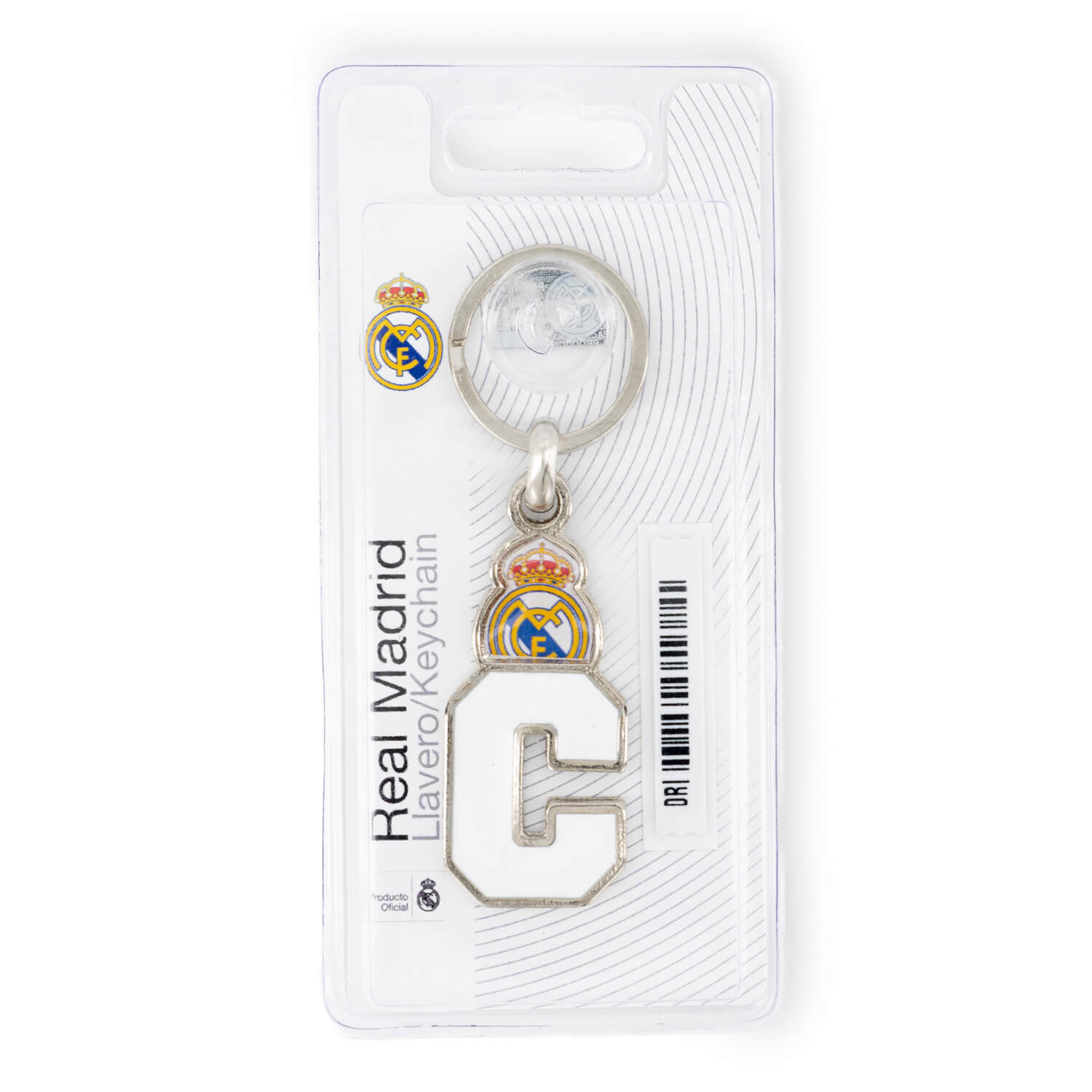 Llavero Real Madrid con Letra - C